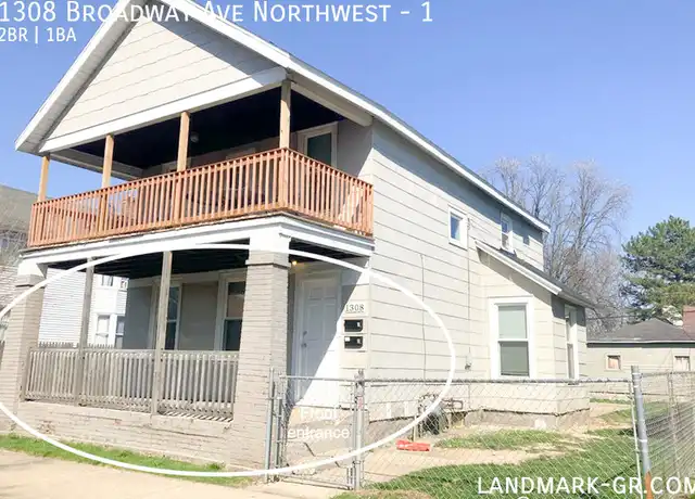 Property at 1308 Broadway Ave NW Unit 1, Grand Rapids, MI, 49504, 2 beds, 1 bath, [object Object]