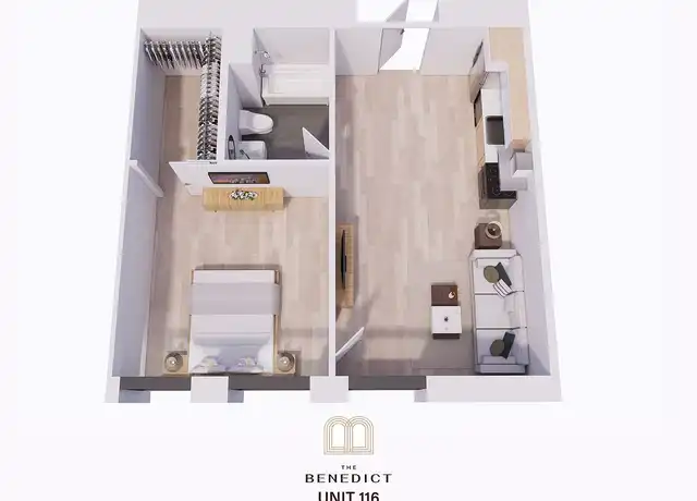 Property at The Benedict - 300 Benedict DR, West View, PA, 15229, 1-2 bed, 1 bath, [object Object]