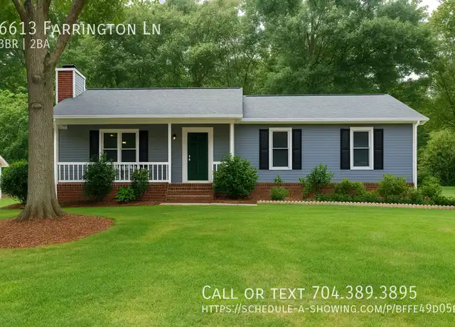Property at 6613 Farrington Ln, Charlotte, NC, 28227, 3 beds, 2 baths, [object Object]