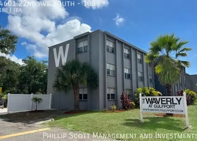 Property at 4601 22nd Ave S Unit 108, St. Petersburg, FL, 33711, 1 bed, 1 bath, [object Object]
