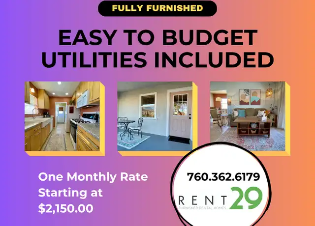 Property at 7546 Sahara Ave Unit FURN, Twentynine Palms, CA, 92277, 2 beds, 1 bath, [object Object]