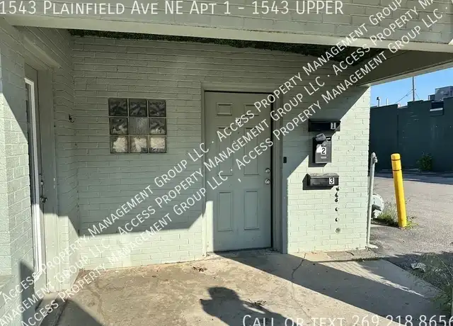 Property at 1543 Plainfield Ave NE Unit 1543 UPPER, Grand Rapids, MI, 49505, 1 bed, 1 bath, [object Object]