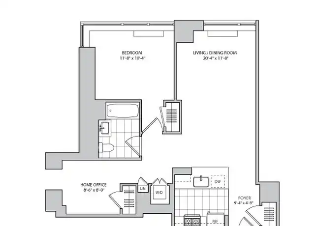 Property at 61-55 Junction Blvd Unit 17-F, Rego Park, NY, 11374, 1 bed, 1 bath, [object Object]