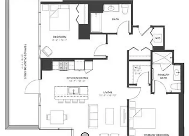 Property at 23 W Chicago Ave Unit 3909, Chicago, IL, 60654, 2 beds, 2 baths, [object Object]