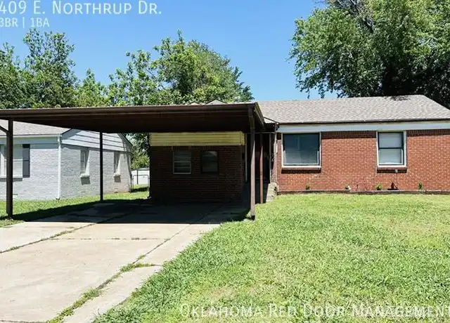 Property at 409 E Northrup Dr, Oklahoma City, OK, 73110, 3 beds, 1 bath, [object Object]