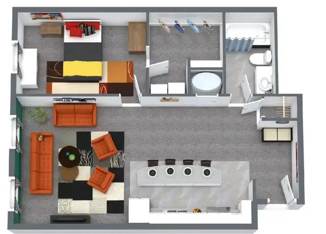 Property at 311 S 15th St Unit 203, Omaha, NE, 68107, 1 bed, 1 bath, [object Object]