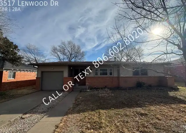 Property at 3517 Lenwood Dr, Amarillo, TX, 79109, 3 beds, 2 baths, [object Object]