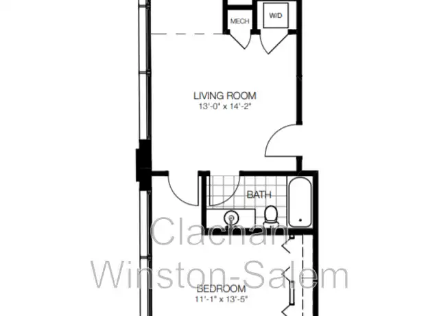 Property at 101 E 6th St Unit 502, Winston-Salem, NC, 27101, 1 bed, 1 bath, [object Object]