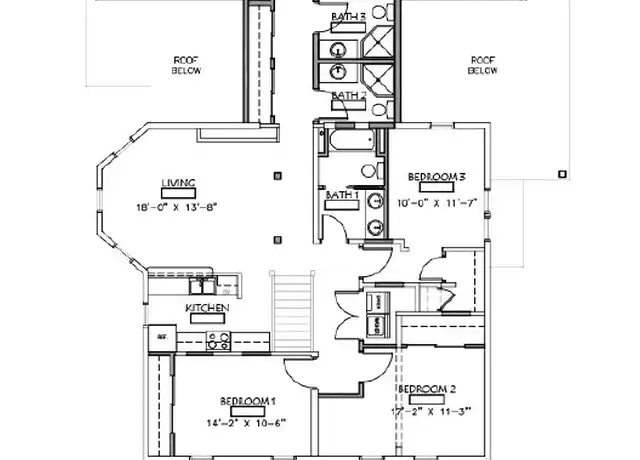 Property at 632 N College Ave Unit 03, Bloomington, IN, 47404, 5 beds, 3 baths, [object Object]