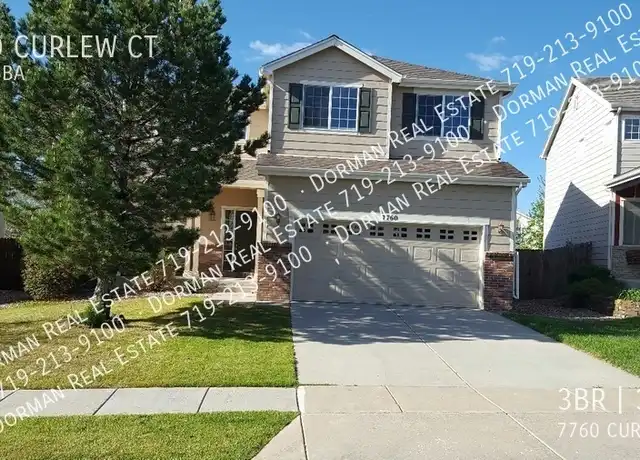 Property at 7760 Curlew Ct, Colorado Springs, CO, 80920, 3 beds, 2.5 baths, [object Object]