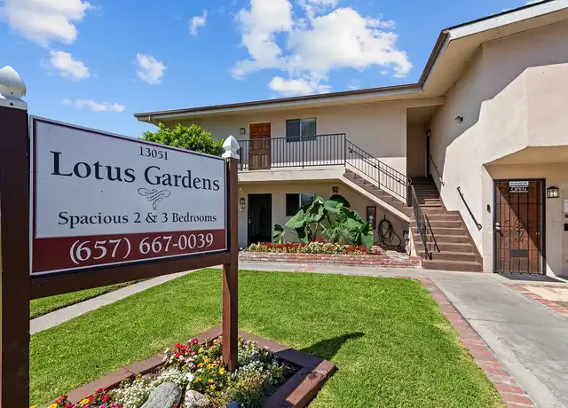Property at Lotus Gardens Apartments - 13051 Gilbert St, Garden Grove, CA, 92844, 2-3 beds, 2 baths, [object Object]