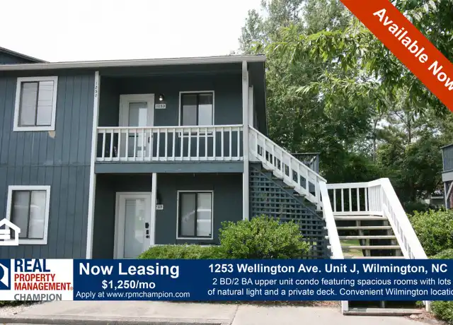 Property at 1253 Wellington Ave Unit J, Wilmington, NC, 28401, 2 beds, 2 baths, [object Object]