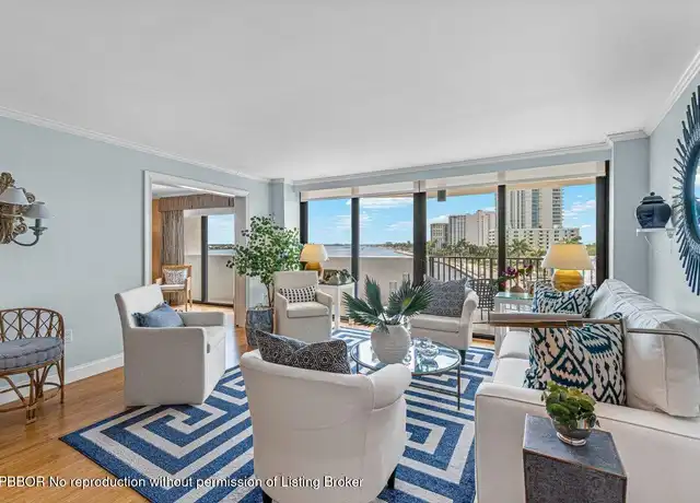Property at 1200 S Flagler Dr #606, West Palm Beach, FL, 33401, 2 beds, 2 baths, [object Object]