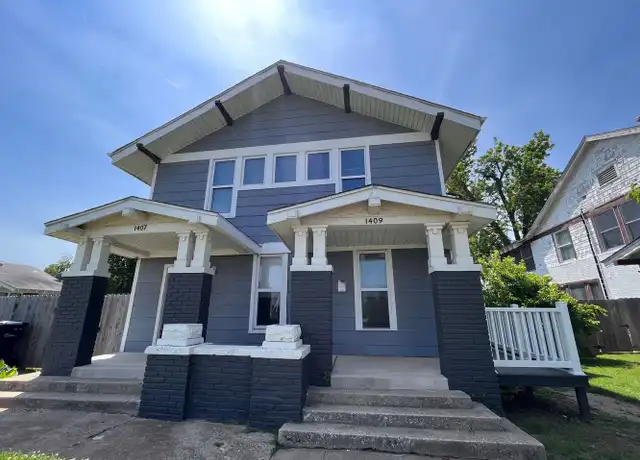 Property at 1409 N Klein Ave Unit 1, Oklahoma City, OK, 73106, 2 beds, 1 bath, [object Object]
