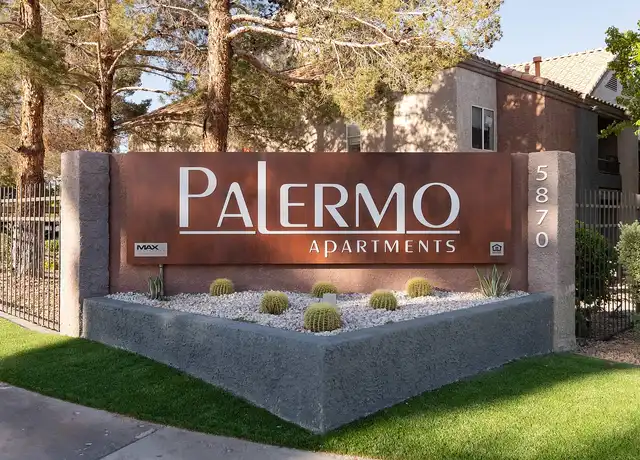 Property at Palermo Apartments - 5870 W Harmon Ave, Las Vegas, NV, 89103, 1-2 bed, 1-2 bath, [object Object]