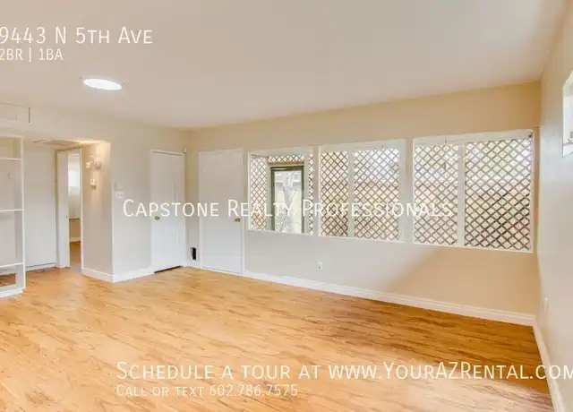 Property at 9443 N 5th Ave, Phoenix, AZ, 85021, 2 beds, 1 bath, [object Object]