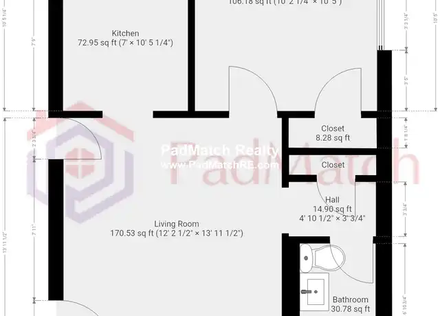 Property at 349 Pleasant St Unit A3-5, Malden, MA, 02148, 1 bed, 1 bath, [object Object]