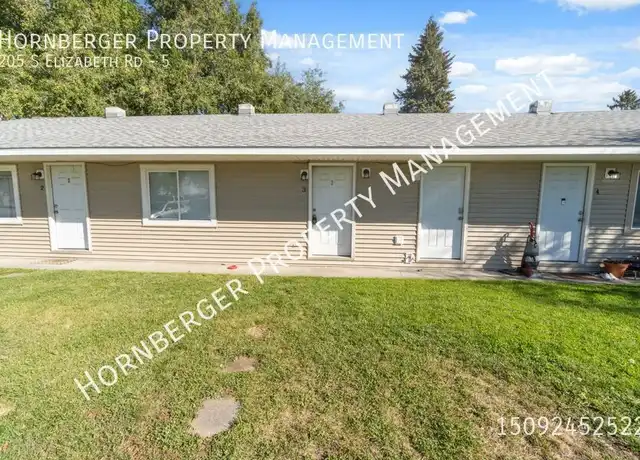 Property at 205 S Elizabeth Rd Unit 5, Spokane Valley, WA, 99212, 1 bed, 1 bath, [object Object]