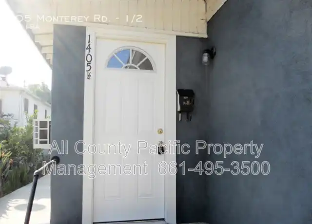 Property at 1405 Monterey Rd Unit 1/2, South Pasadena, CA, 91030, 1 bed, 1 bath, [object Object]