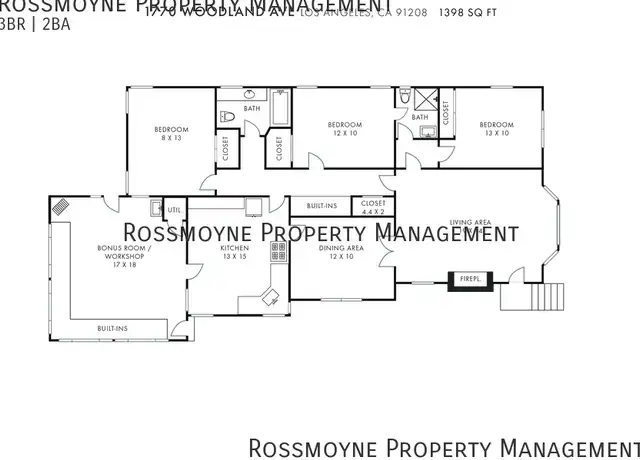 Property at 1770 Woodland Ave, Glendale, CA, 91208, 3 beds, 1.5 baths, [object Object]