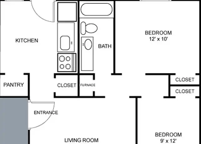 Property at Riverview Place Apartments - 810 Riverview Dr, Columbus, OH, 43202, 1-2 bed, 1 bath, [object Object]
