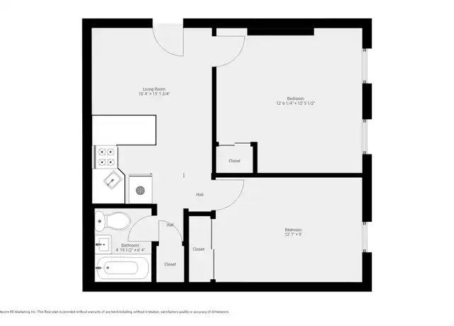 Property at 157 E 3rd St Unit 3D, New York, NY, 10009, 2 beds, 1 bath, [object Object]