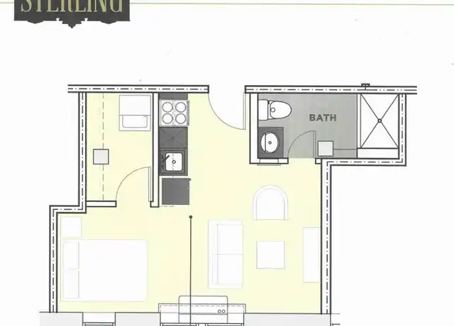 Property at 541 S 24th St Unit S-103, Omaha, NE, 68102, 0 beds, 1 bath, [object Object]