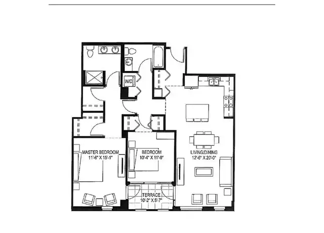 Property at 401 W Michigan St Unit 1112, Milwaukee, WI, 53203, 2 beds, 2 baths, [object Object]