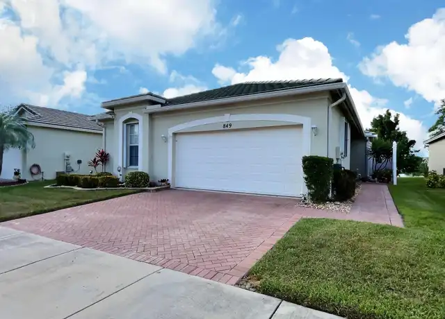 Property at 849 SW Rocky Bayou Ter, Port Saint Lucie, FL, 34986, 3 beds, 2 baths, [object Object]