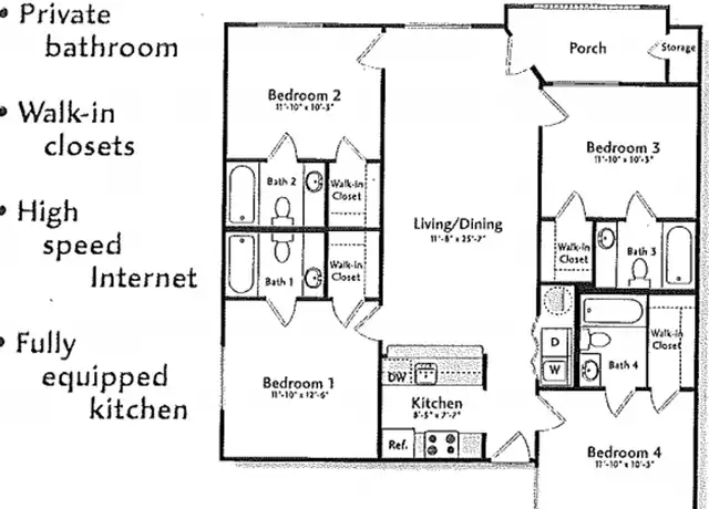 Property at 529 Southwest Pkwy #301, College Station, TX, 77840, 4 beds, 4 baths, [object Object]