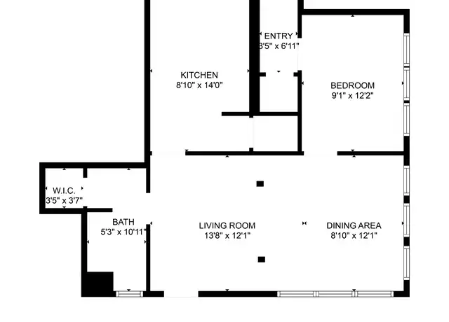 Property at 4407 Stanford St, Houston, TX, 77006, 1 bed, 1 bath, [object Object]