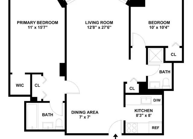 Property at 155 W 70th St Unit 8C, New York, NY, 10023, 2 beds, 2 baths, [object Object]