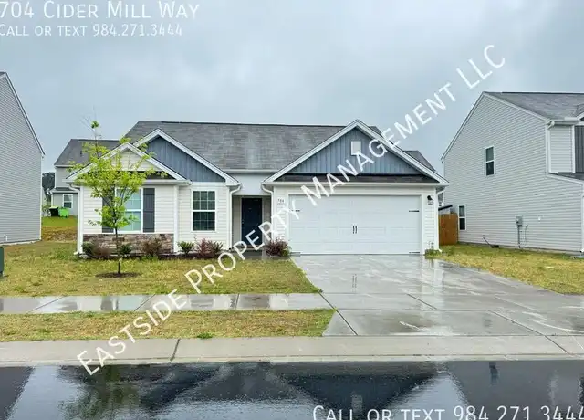 Property at 704 Cider Mill Way, Zebulon, NC, 27597, 3 beds, 2 baths, [object Object]