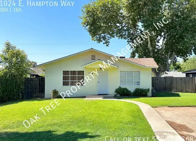 Property at 1024 E Hampton Way, Fresno, CA, 93704, 3 beds, 1 bath, [object Object]