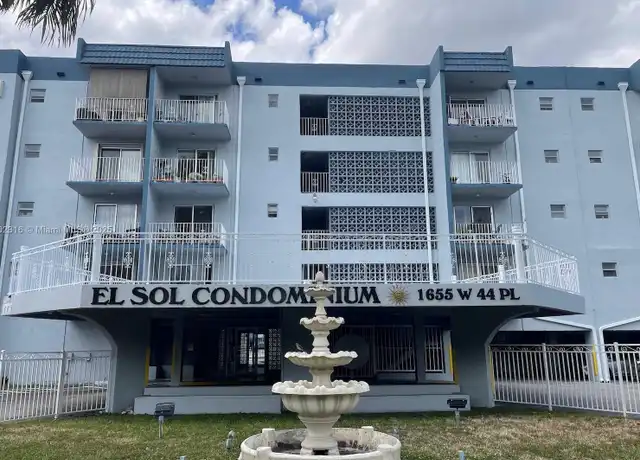 Property at 1655 W 44th Pl #210, Hialeah, FL, 33012, 1 bed, 1 bath, [object Object]