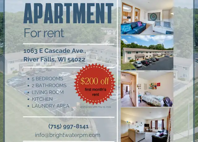 Property at 1063 E Cascade Ave Unit 11, River Falls, WI, 54022, 5 beds, 2 baths, [object Object]