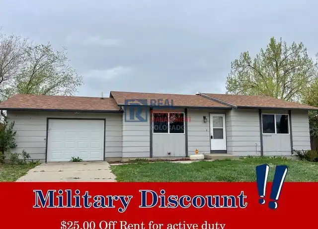 Property at 7525 Silverdale St, Colorado Springs, CO, 80911, 2 beds, 1 bath, [object Object]