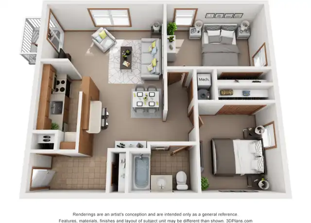 Property at 1818 W Grandview Blvd Unit 844206, Erie, PA, 16509, 1 bed, 1 bath, [object Object]