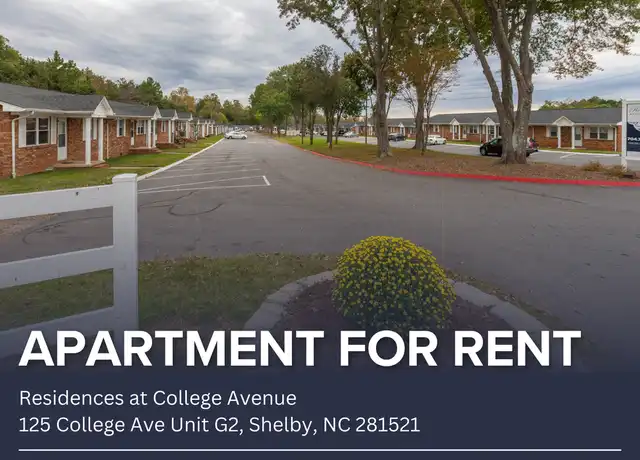 Property at 125 College Ave Unit G2, Shelby, NC, 28152, 2 beds, 1 bath, [object Object]