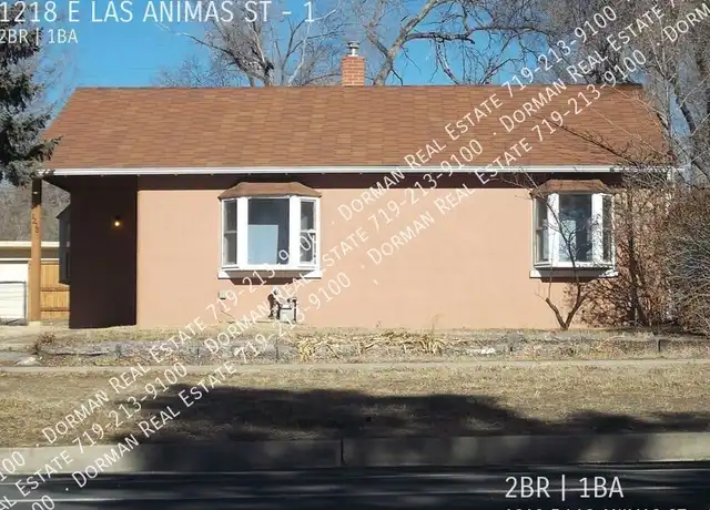 Property at 1218 E Las Animas St Unit 1, Colorado Springs, CO, 80910, 2 beds, 1 bath, [object Object]