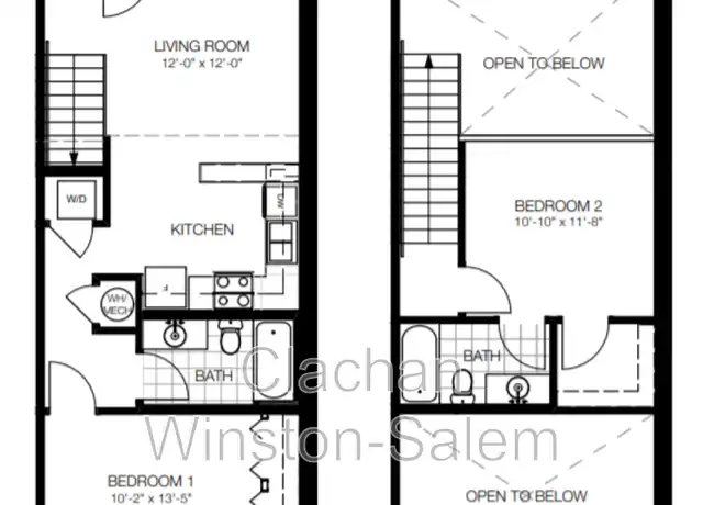 Property at 101 E 6th St Unit 114, Winston-Salem, NC, 27101, 2 beds, 2 baths, [object Object]
