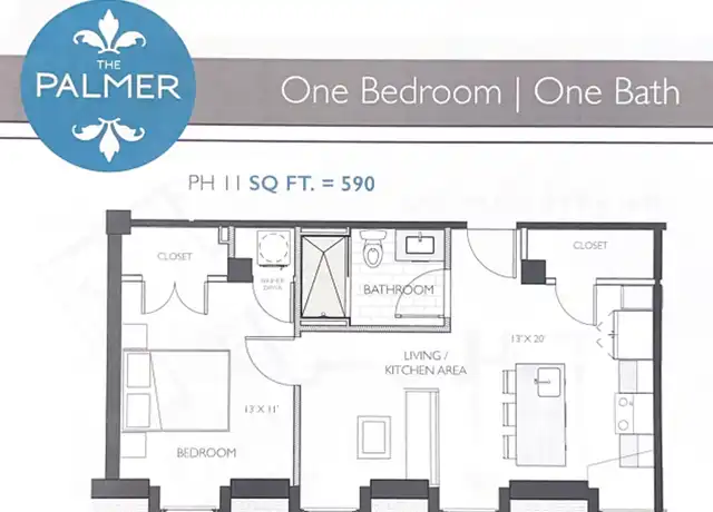 Property at 18 E Lancaster Ave unit Ph -11, Penn Wynne, PA, 19096, 1 bed, 1 bath, [object Object]