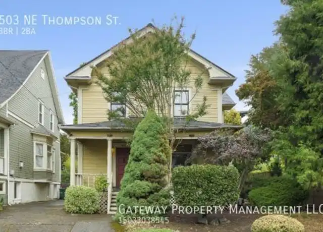 Property at 503 NE Thompson St, Portland, OR, 97212, 3 beds, 2 baths, [object Object]