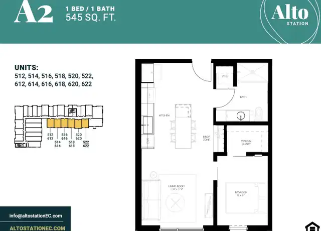 Property at 325 Main St Unit 518, Eau Claire, WI, 54701, 1 bed, 1 bath, [object Object]