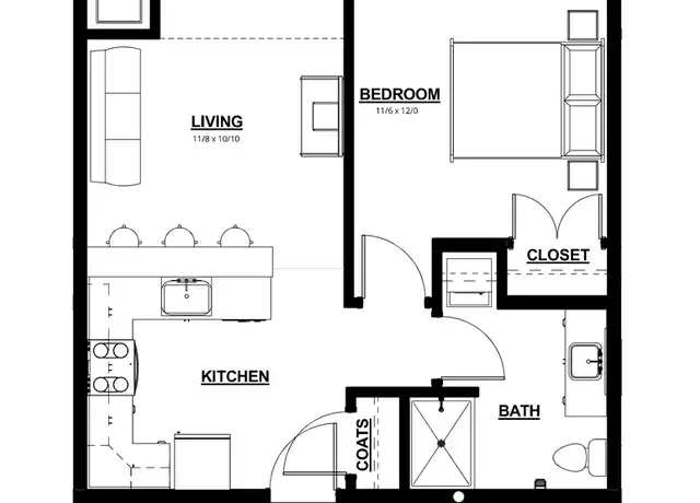 Property at 2595 SE Encompass Dr, Waukee, IA, 50263, 1 bed, 1 bath, [object Object]