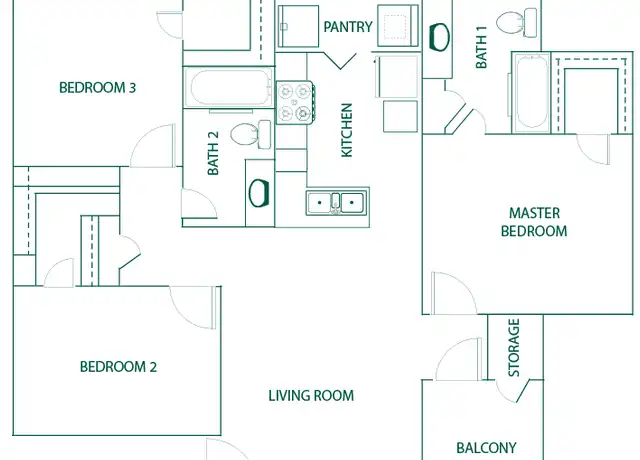 Property at 1402 Vermont Unit 3, Harlingen, TX, 78550, 3 beds, 2 baths, [object Object]