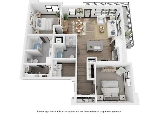 Property at The Village at Waxahachie - 131 Village Pkwy, Waxahachie, TX, 75165, 1-2 bed, 1-2 bath, [object Object]