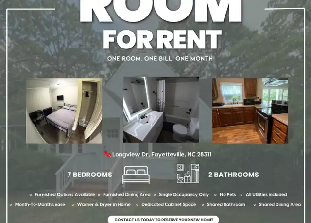 Property at 120 Longview Dr, Fayetteville, NC, 28311, 1 bed, 1 bath, [object Object]