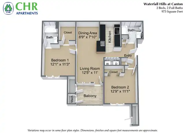 Property at 22 Waterfall Dr Unit L, Canton, MA, 02021, 2 beds, 2 baths, [object Object]