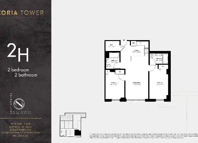 Property at 88-11 179th Pl Unit 2-H, Jamaica, NY, 11432, 2 beds, 2 baths, [object Object]